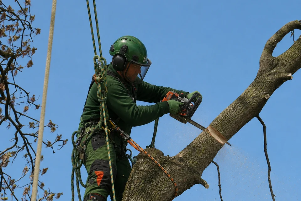 Poda y trabajo en alturas