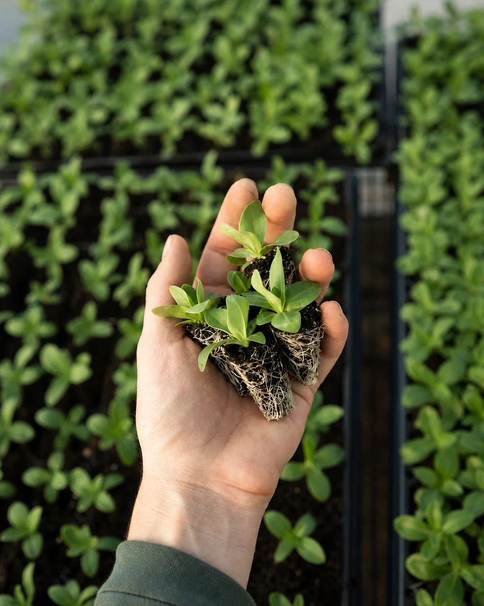 Selección de material vegetal para proyectos ambientales